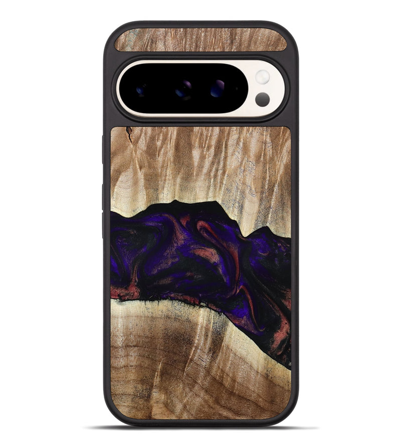Pixel 9 Pro XL Wood Phone Case - Siena (Purple, 781681)