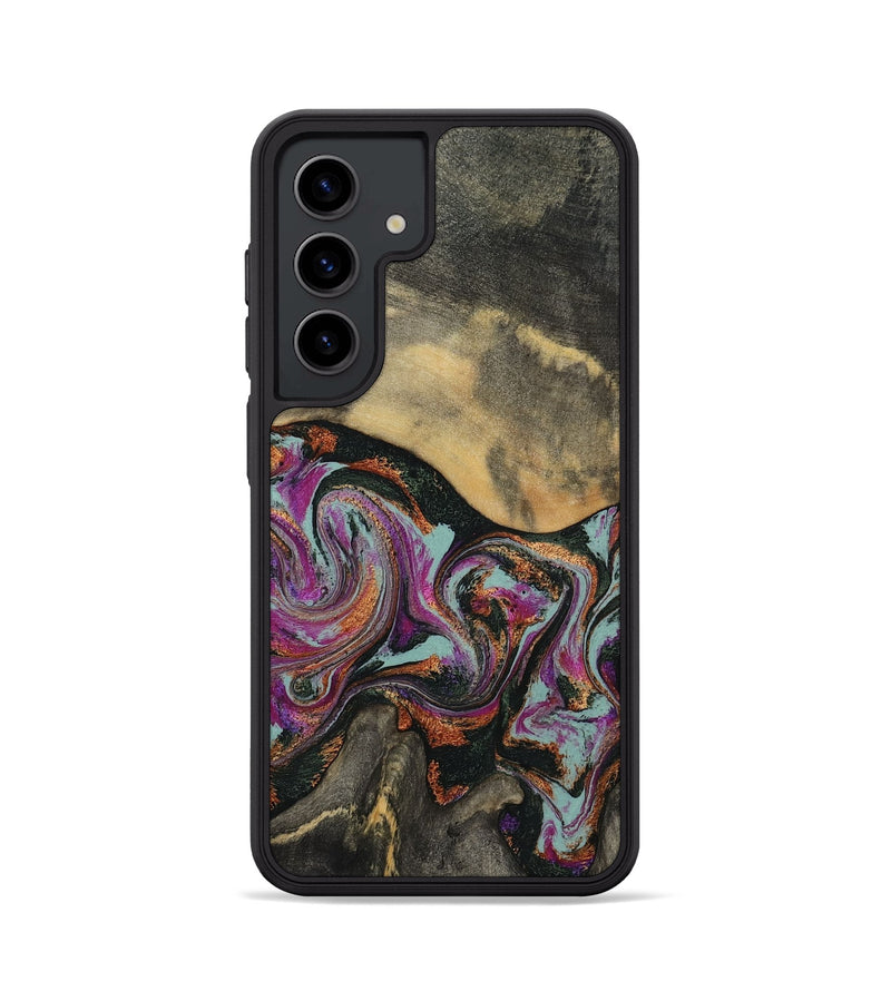 Galaxy S24 Wood Phone Case - Enos (Green, 781736)