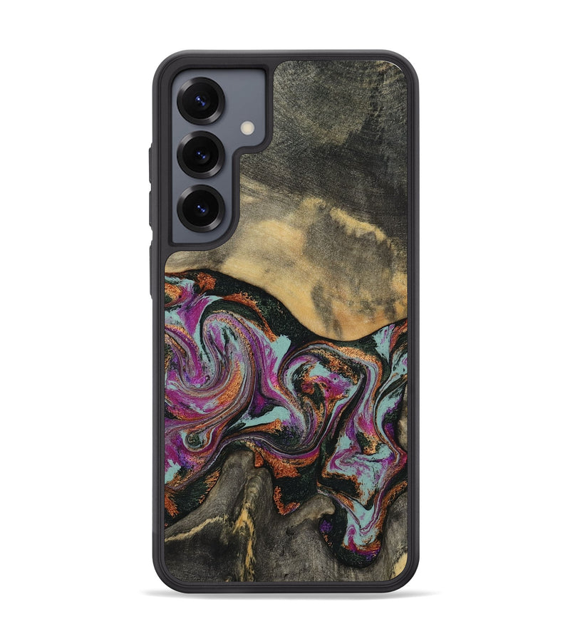 Galaxy S25 Plus Wood Phone Case - Enos (Green, 781736)