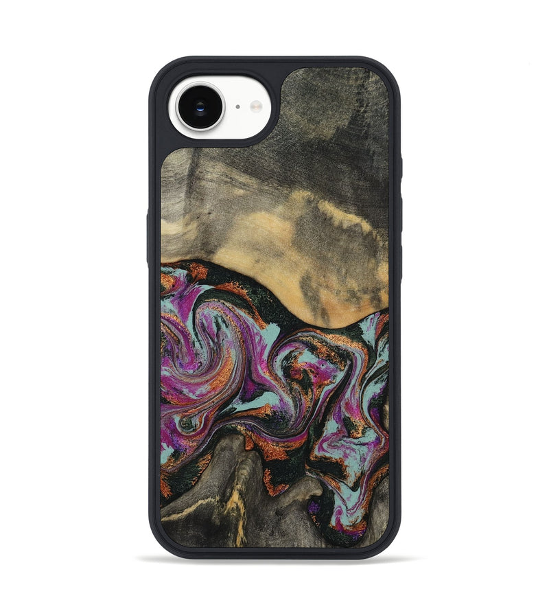 iPhone 16e Wood Phone Case - Enos (Green, 781736)