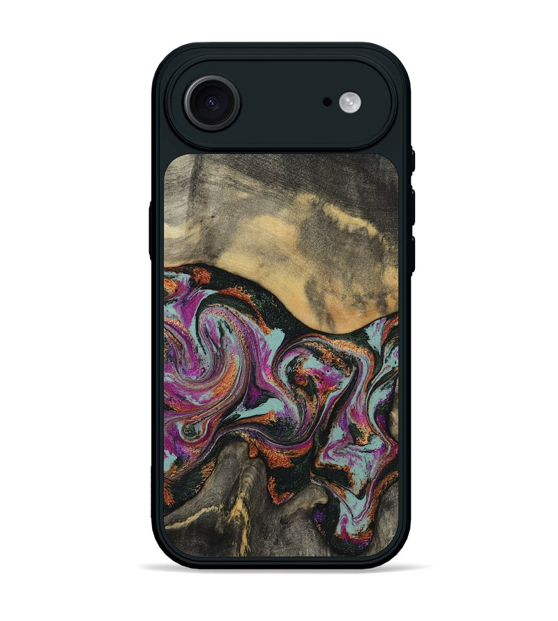 iPhone 17 Air Wood Phone Case - Enos (Green, 781736)