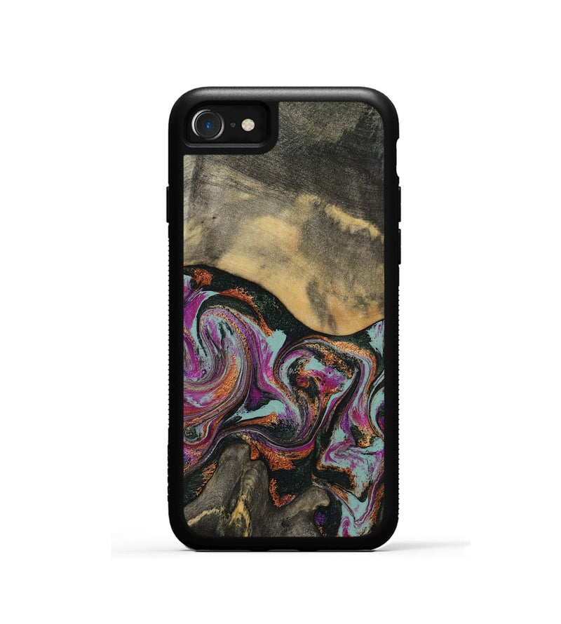 iPhone SE Wood Phone Case - Enos (Green, 781736)