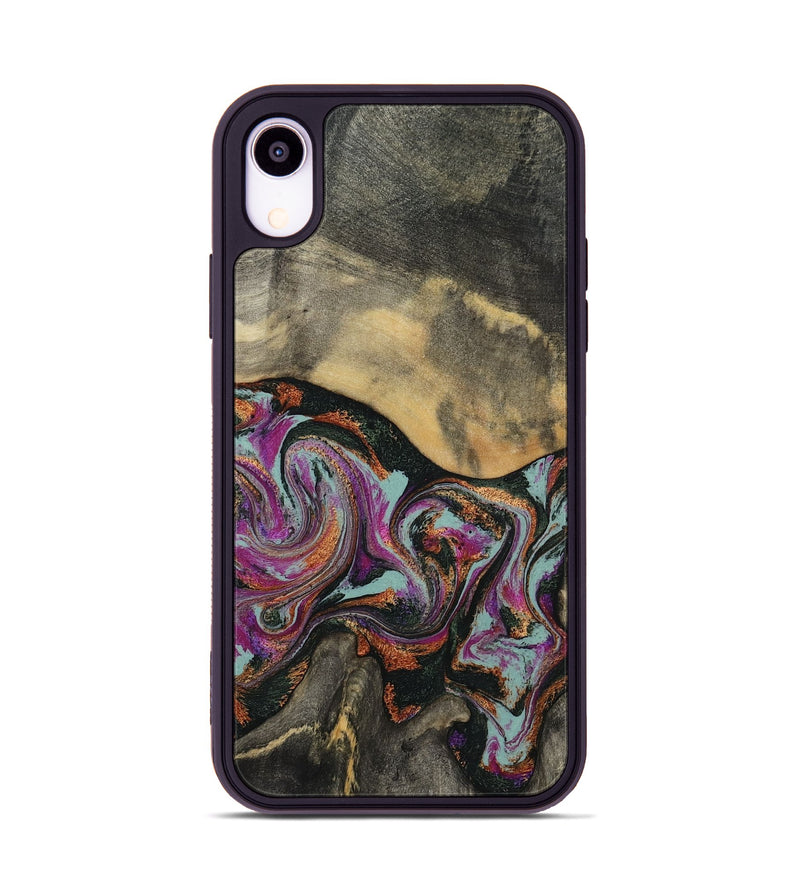 iPhone Xr Wood Phone Case - Enos (Green, 781736)