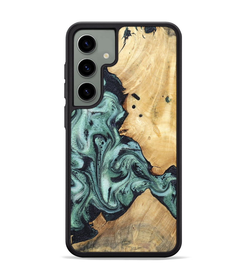 Galaxy S24 Plus Wood Phone Case - Miya (Green, 781767)