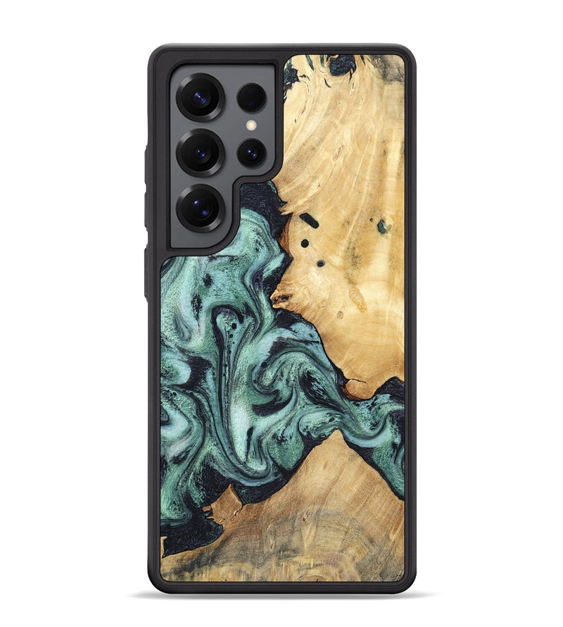 Galaxy S25 Ultra Wood Phone Case - Miya (Green, 781767)