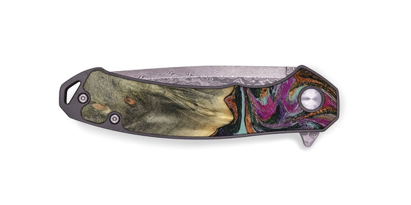 EDC Wood Pocket Knife - Sally (Green, 781775)