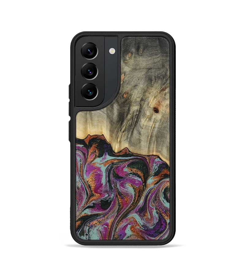 Galaxy S22 Wood Phone Case - Sally (Green, 781775)