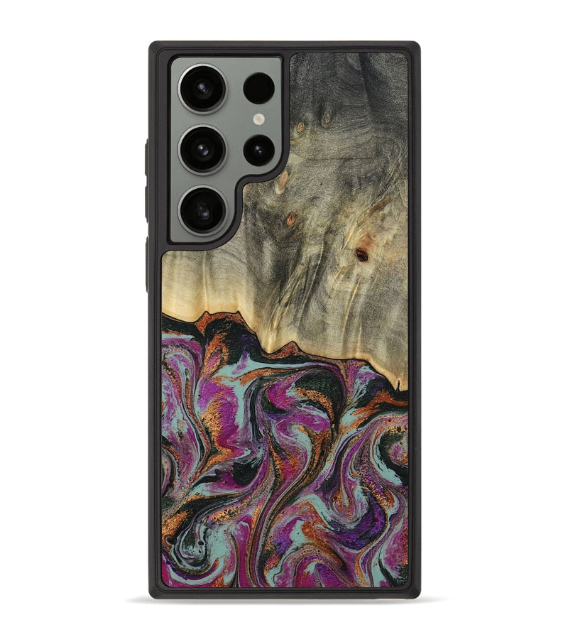 Galaxy S23 Ultra Wood Phone Case - Sally (Green, 781775)