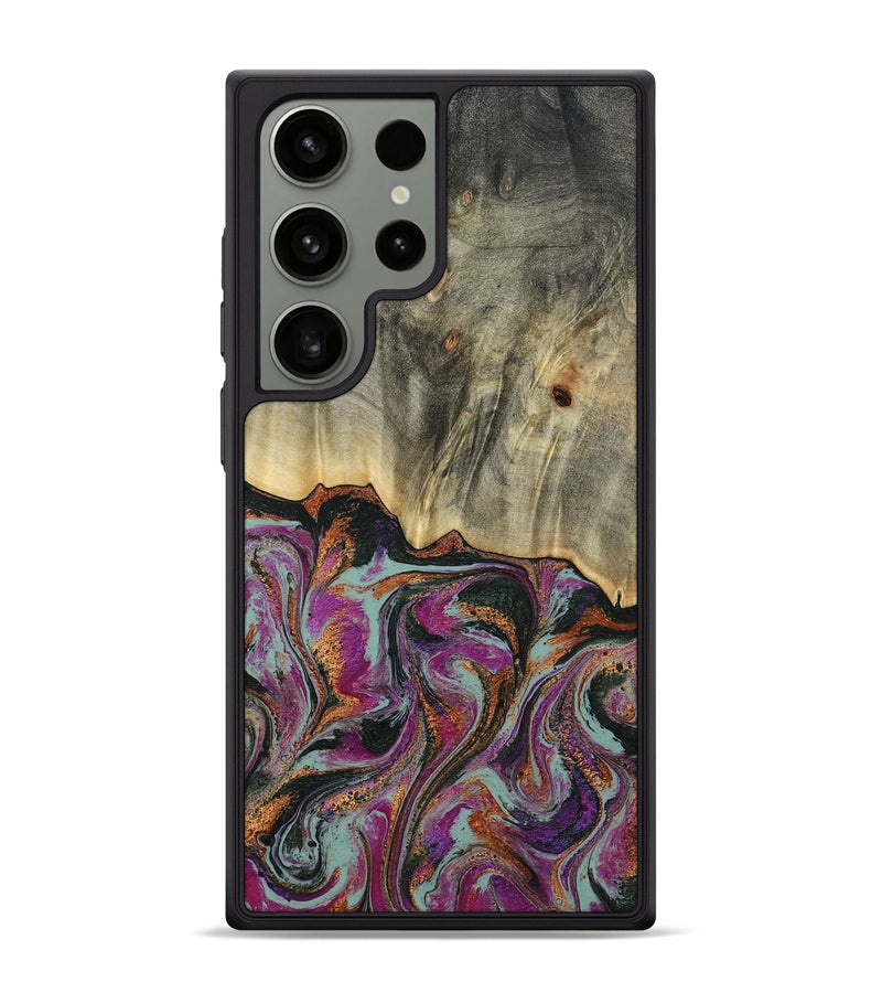 Galaxy S24 Ultra Wood Phone Case - Sally (Green, 781775)