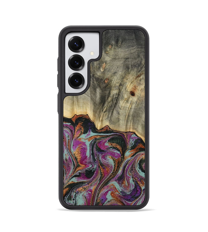 Galaxy S25 Wood Phone Case - Sally (Green, 781775)