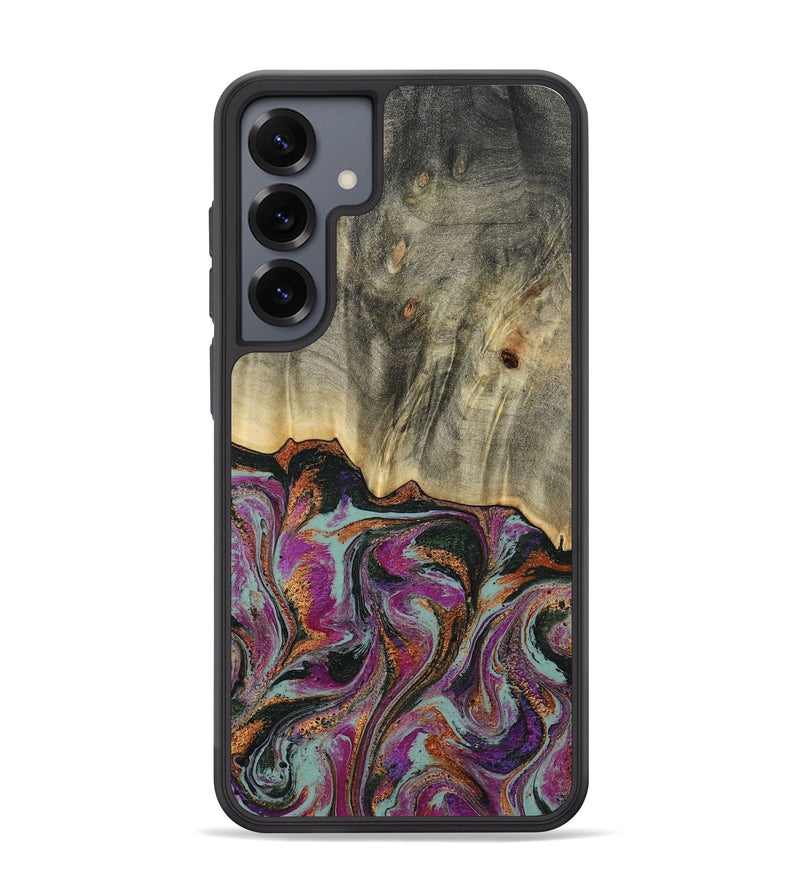 Galaxy S25 Plus Wood Phone Case - Sally (Green, 781775)