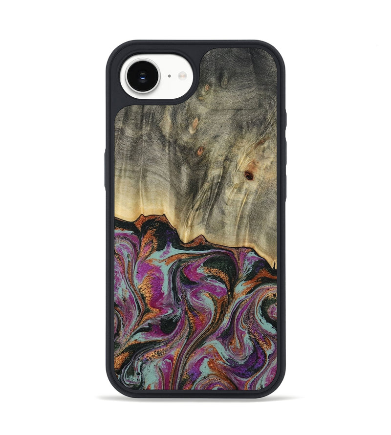 iPhone 16e Wood Phone Case - Sally (Green, 781775)