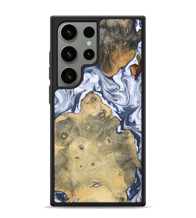 Galaxy S24 Ultra Wood Phone Case - Kellen (Blue, 781799)