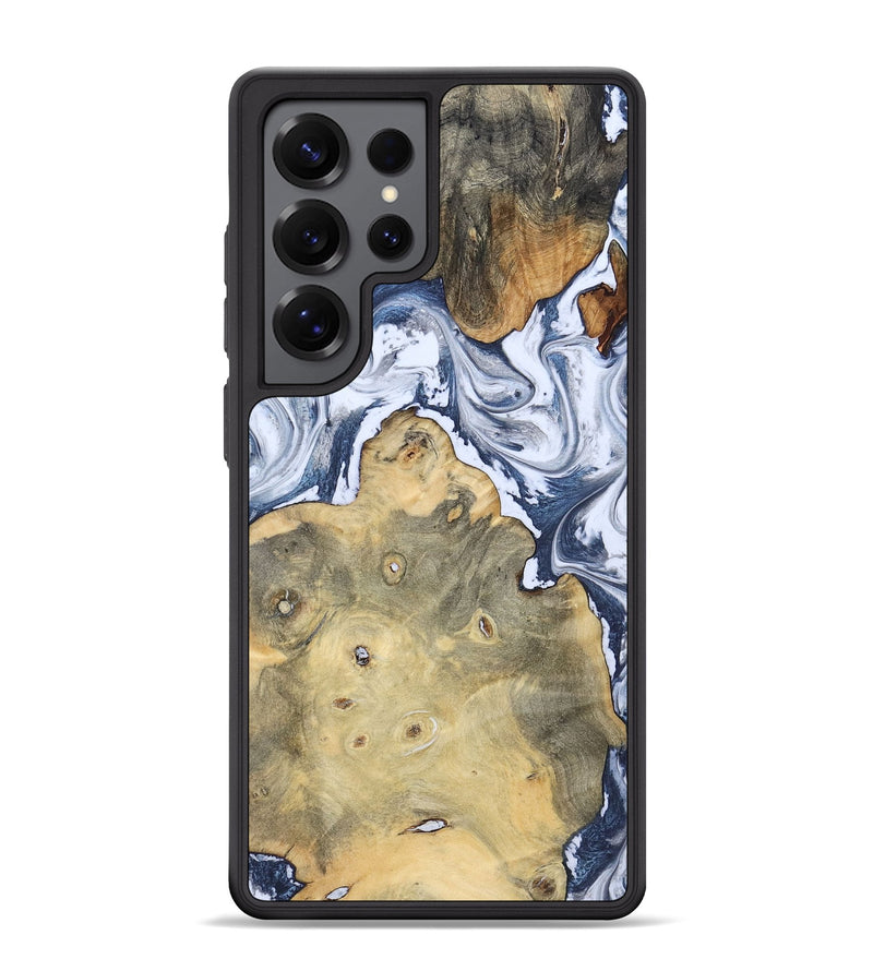 Galaxy S25 Ultra Wood Phone Case - Kellen (Blue, 781799)