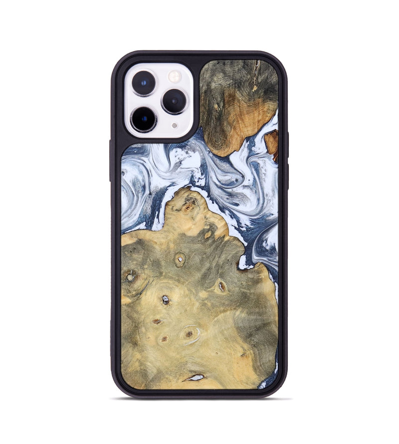 iPhone 11 Pro Wood Phone Case - Kellen (Blue, 781799)