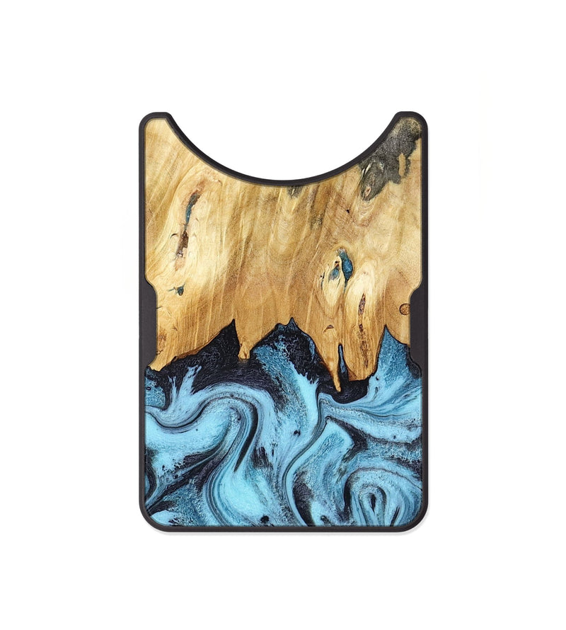 Alloy Wood Wallet - Micah (Blue, 781804)