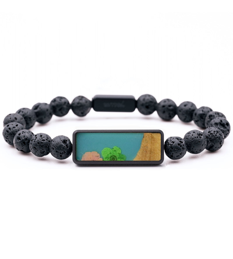 Lava Bead ResinArt Bracelet - Iesha (Bloom, 782029)