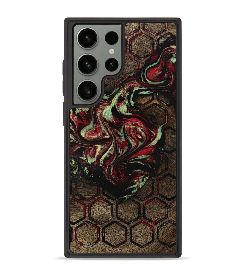 Galaxy S23 Ultra Wood Phone Case - Marlin (Pattern, 782187)