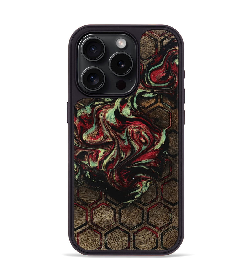 iPhone 15 Pro Wood Phone Case - Marlin (Pattern, 782187)