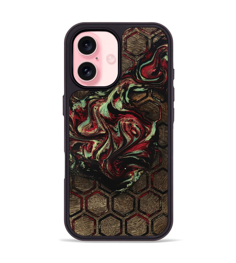 iPhone 16 Wood Phone Case - Marlin (Pattern, 782187)