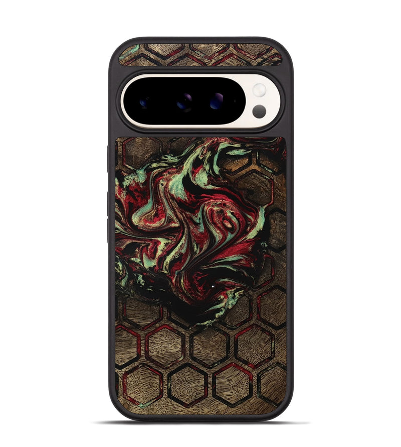 Pixel 9 Pro Wood Phone Case - Marlin (Pattern, 782187)