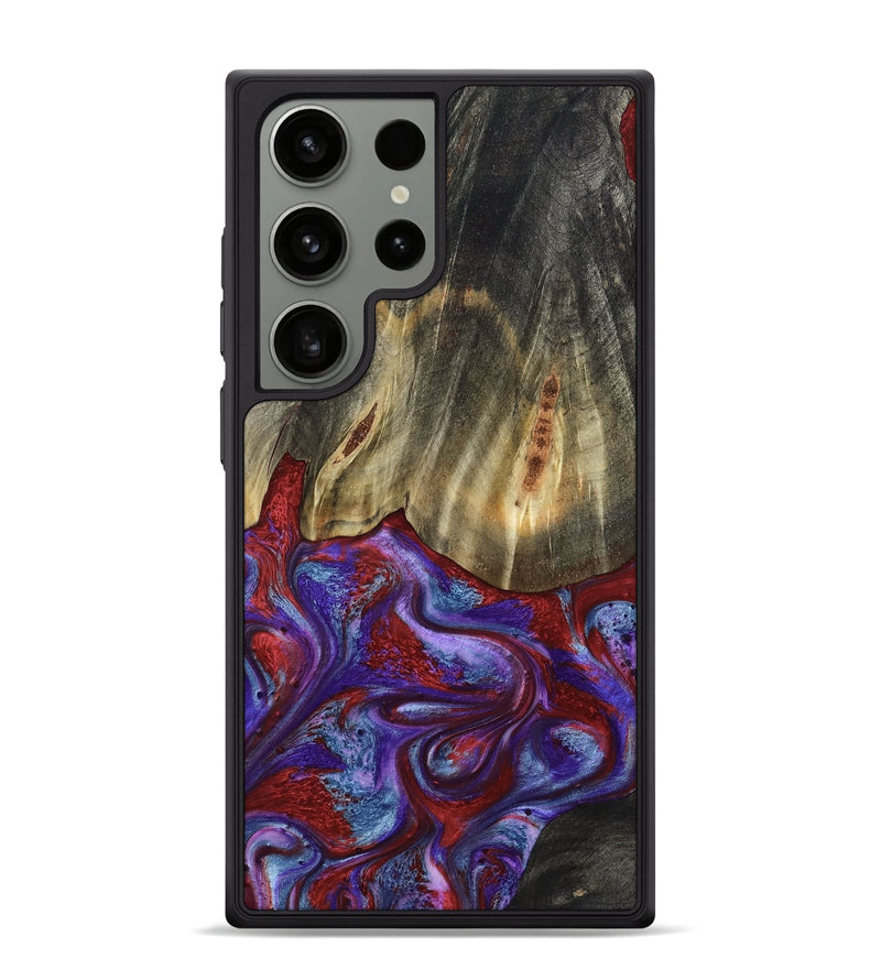 Galaxy S24 Ultra Wood Phone Case - Moriah (Red, 782197)