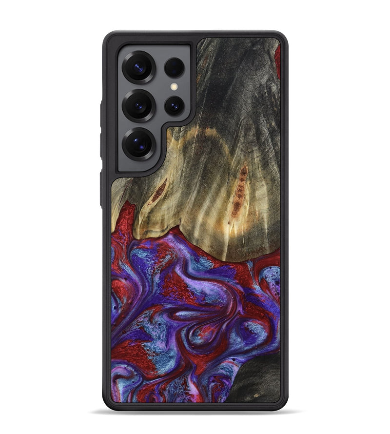 Galaxy S25 Ultra Wood Phone Case - Moriah (Red, 782197)