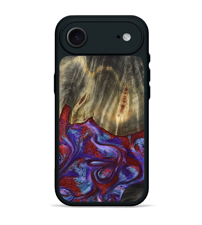 iPhone 17 Air Wood Phone Case - Moriah (Red, 782197)