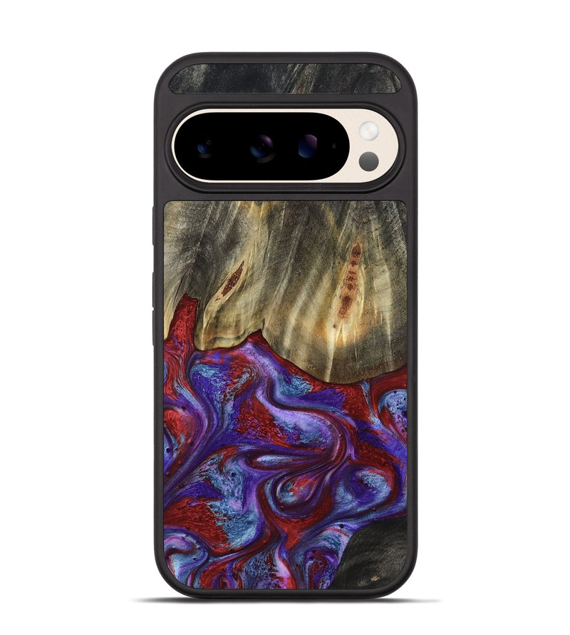 Pixel 10 Wood Phone Case - Moriah (Red, 782197)