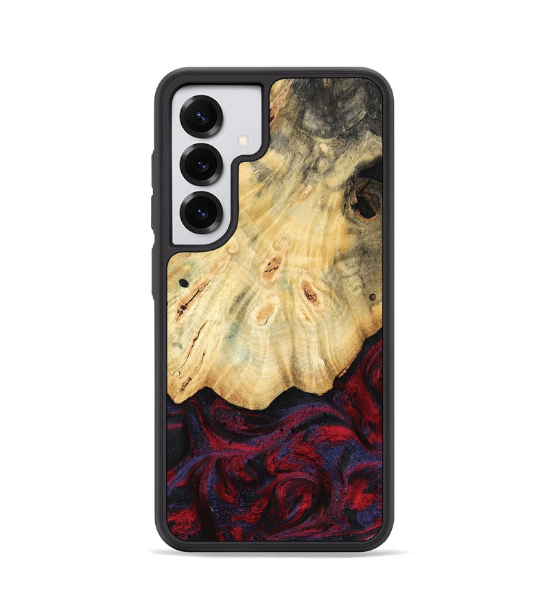 Galaxy S25 Wood Phone Case - Zackary (Red, 782201)