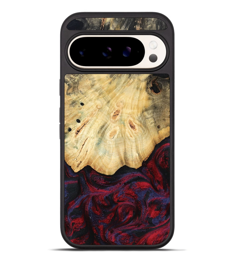 Pixel 10 Pro XL Wood Phone Case - Zackary (Red, 782201)