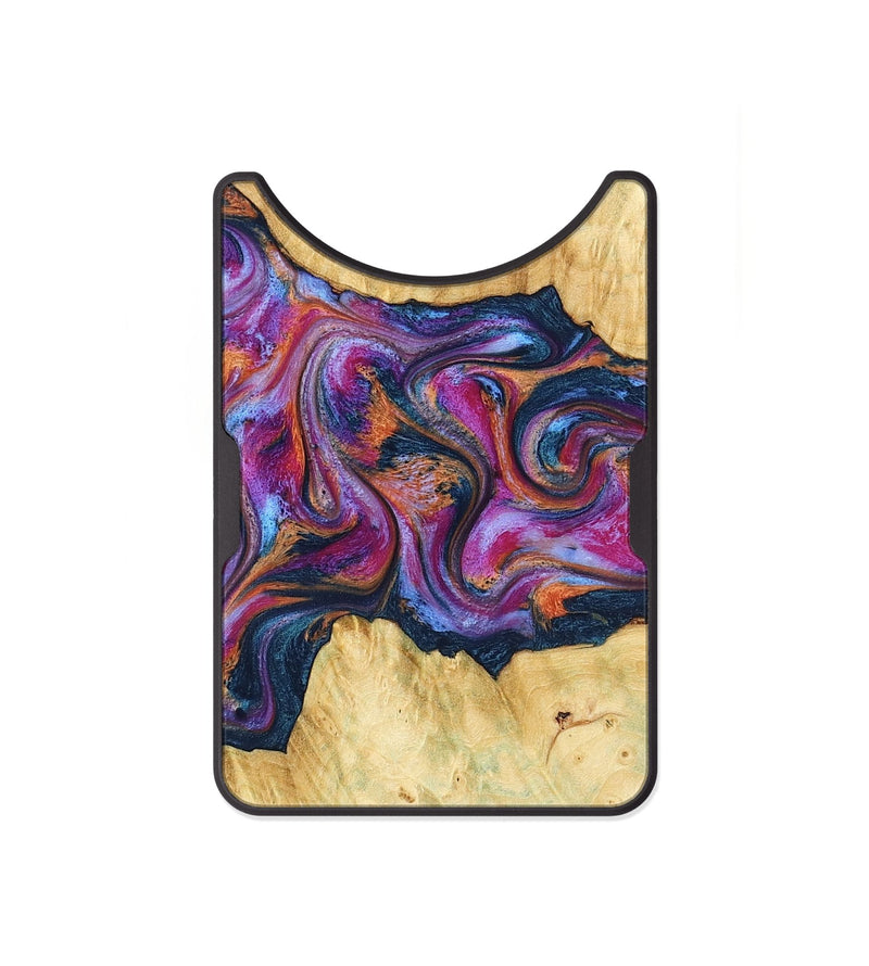 Alloy Wood Wallet - Melodie (Blue, 782209)