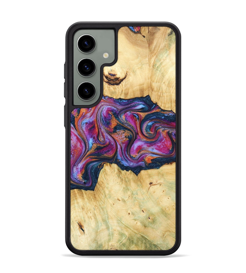 Galaxy S24 Plus Wood Phone Case - Melodie (Blue, 782209)