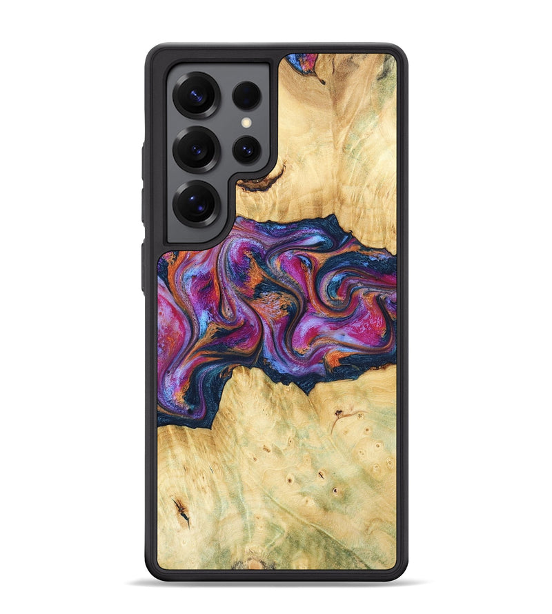 Galaxy S25 Ultra Wood Phone Case - Melodie (Blue, 782209)