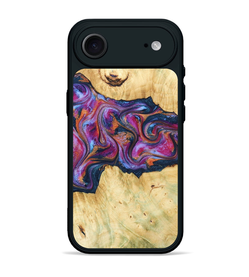 iPhone 17 Air Wood Phone Case - Melodie (Blue, 782209)