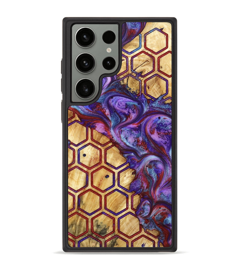 Galaxy S23 Ultra Wood Phone Case - Yasmeen (Pattern, 782223)