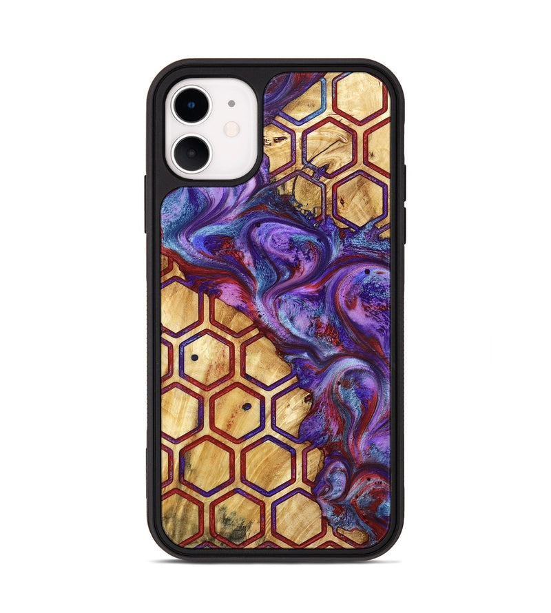 iPhone 11 Wood Phone Case - Yasmeen (Pattern, 782223)