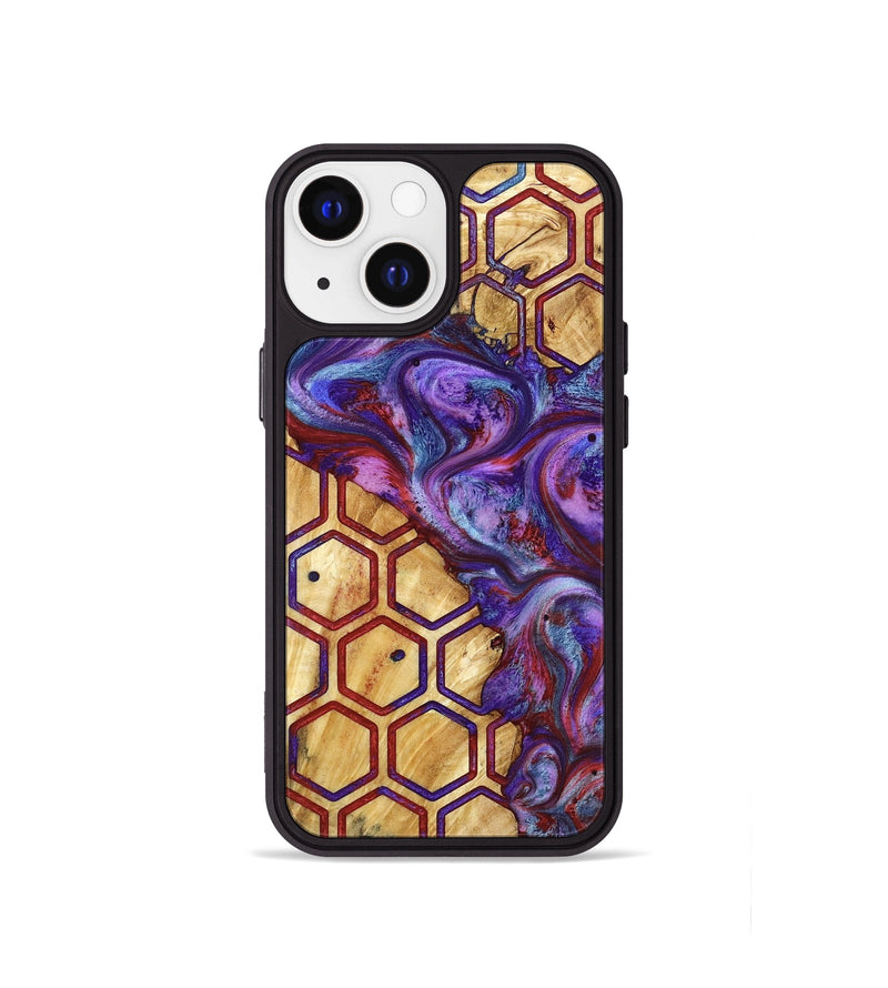 iPhone 13 mini Wood Phone Case - Yasmeen (Pattern, 782223)