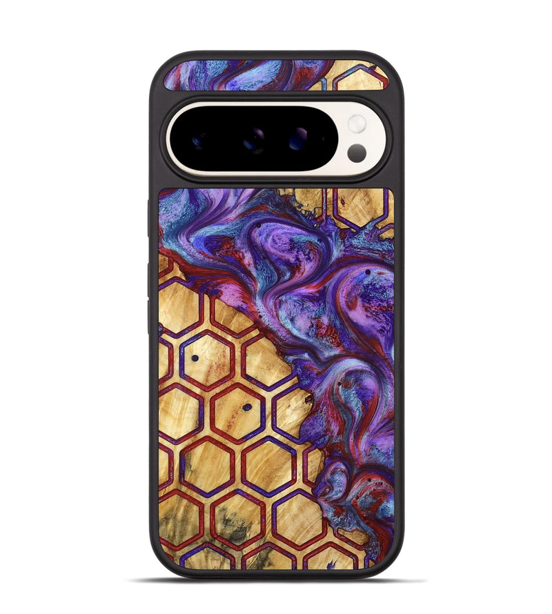 Pixel 9 Pro Wood Phone Case - Yasmeen (Pattern, 782223)