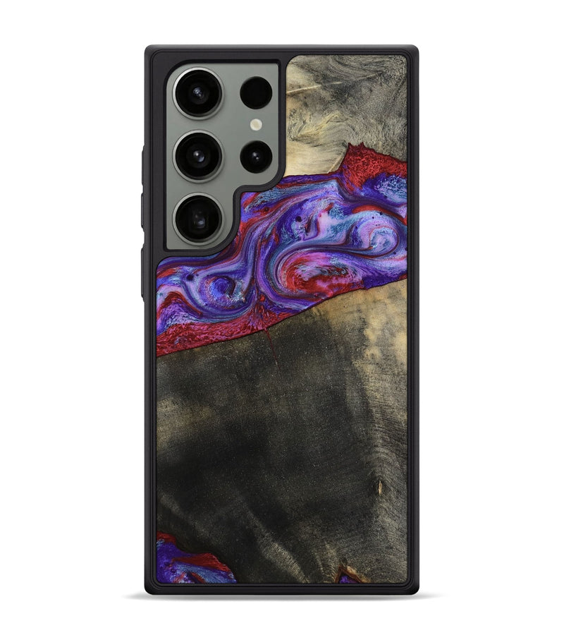 Galaxy S24 Ultra Wood Phone Case - Candice (Purple, 782284)