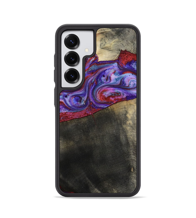 Galaxy S25 Wood Phone Case - Candice (Purple, 782284)