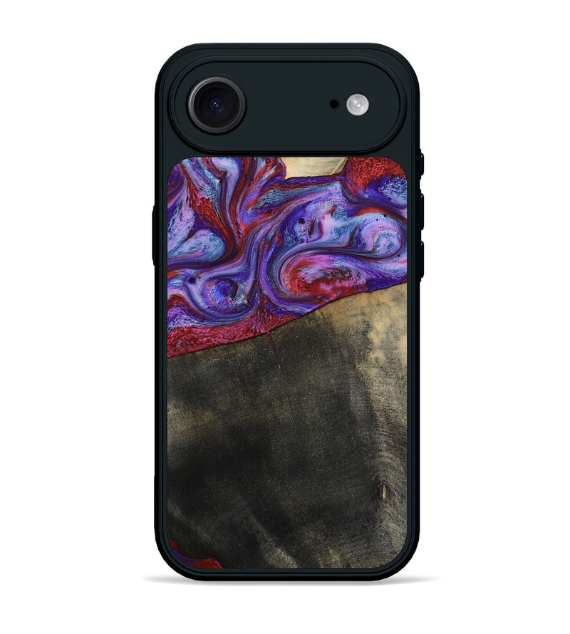 iPhone 17 Air Wood Phone Case - Candice (Purple, 782284)