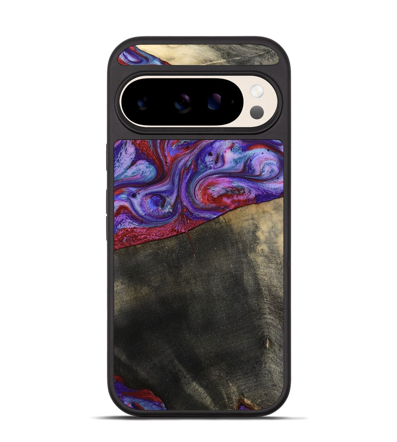 Pixel 10 Wood Phone Case - Candice (Purple, 782284)
