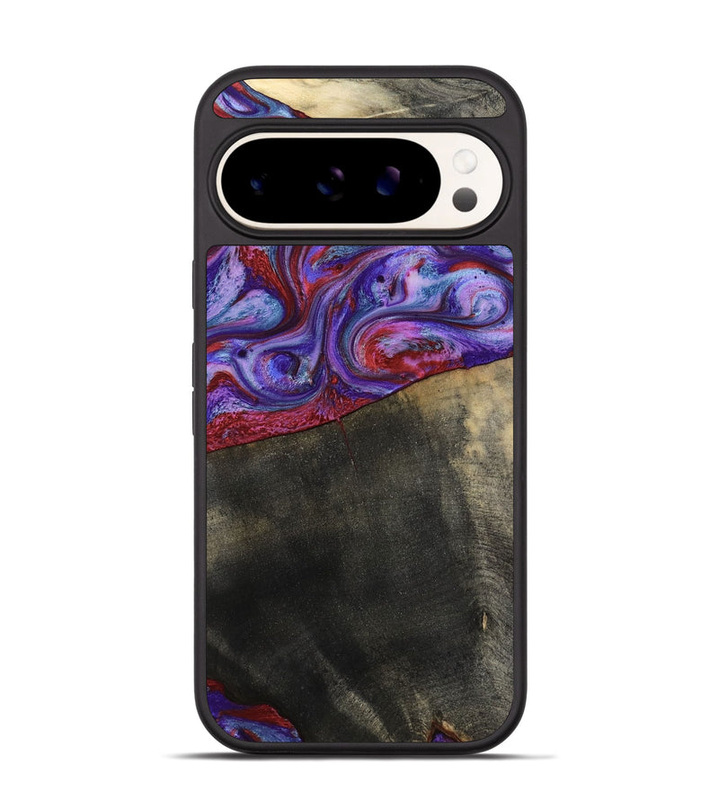 Pixel 9 Pro Wood Phone Case - Candice (Purple, 782284)