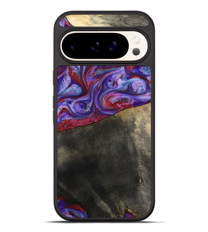 Pixel 9 Pro XL Wood Phone Case - Candice (Purple, 782284)