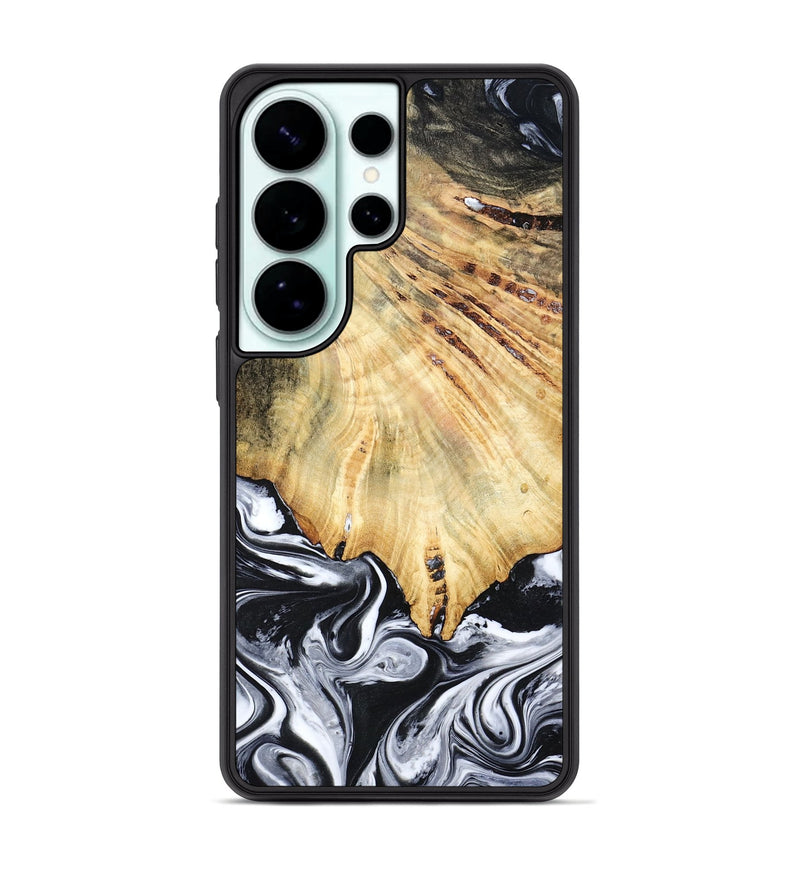 Galaxy S26 Ultra Wood Phone Case - Jemma (Black & White, 782289)