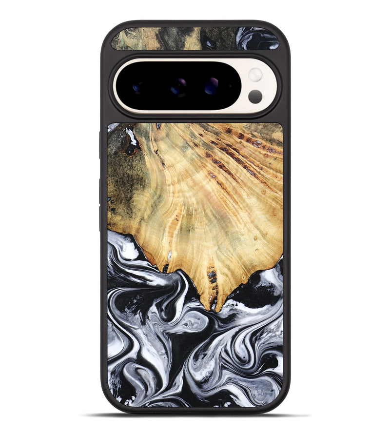 Pixel 9 Pro XL Wood Phone Case - Jemma (Black & White, 782289)