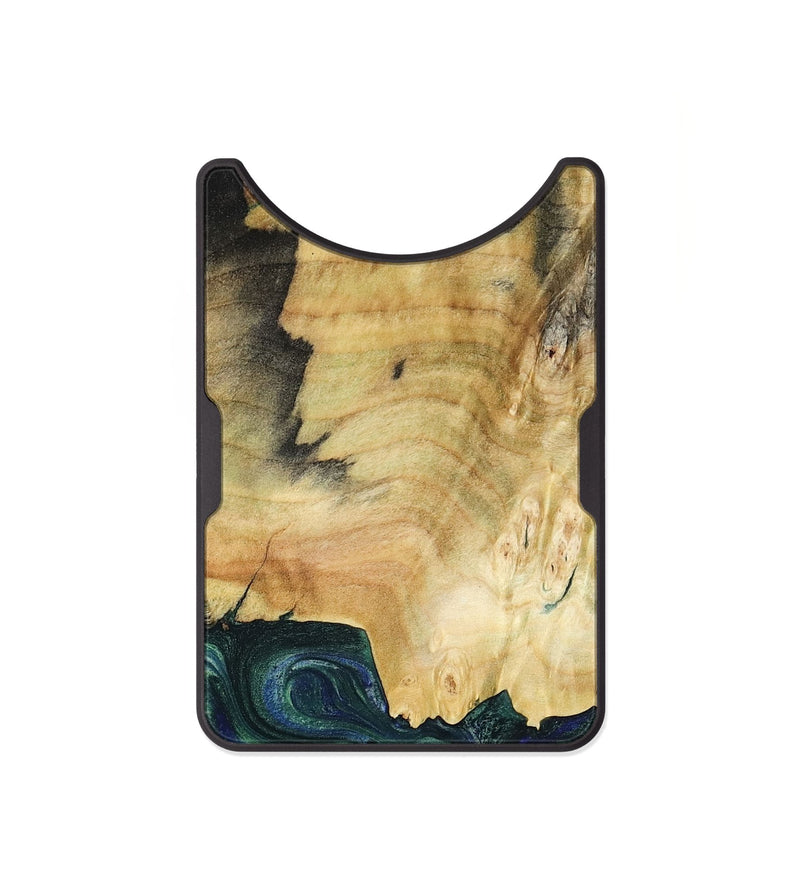 Alloy Wood Wallet - Drew (Green, 782307)