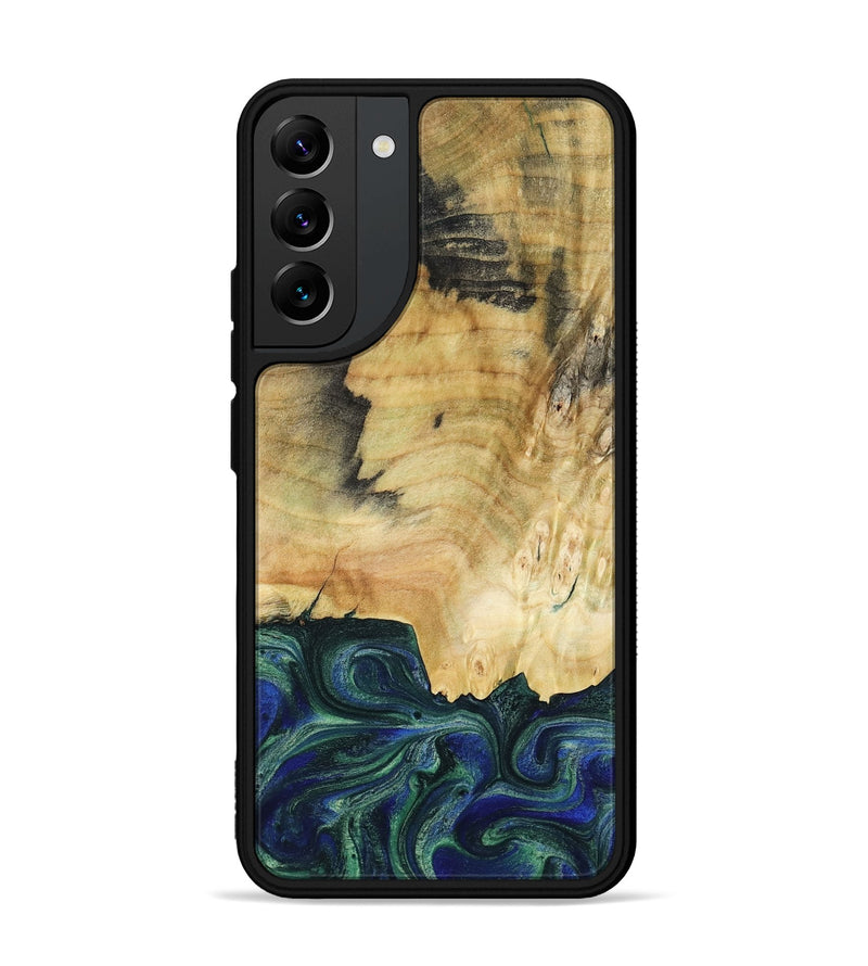 Galaxy S22 Plus Wood Phone Case - Drew (Green, 782307)