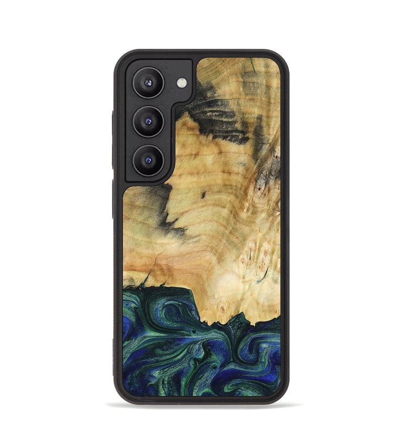 Galaxy S23 Wood Phone Case - Drew (Green, 782307)